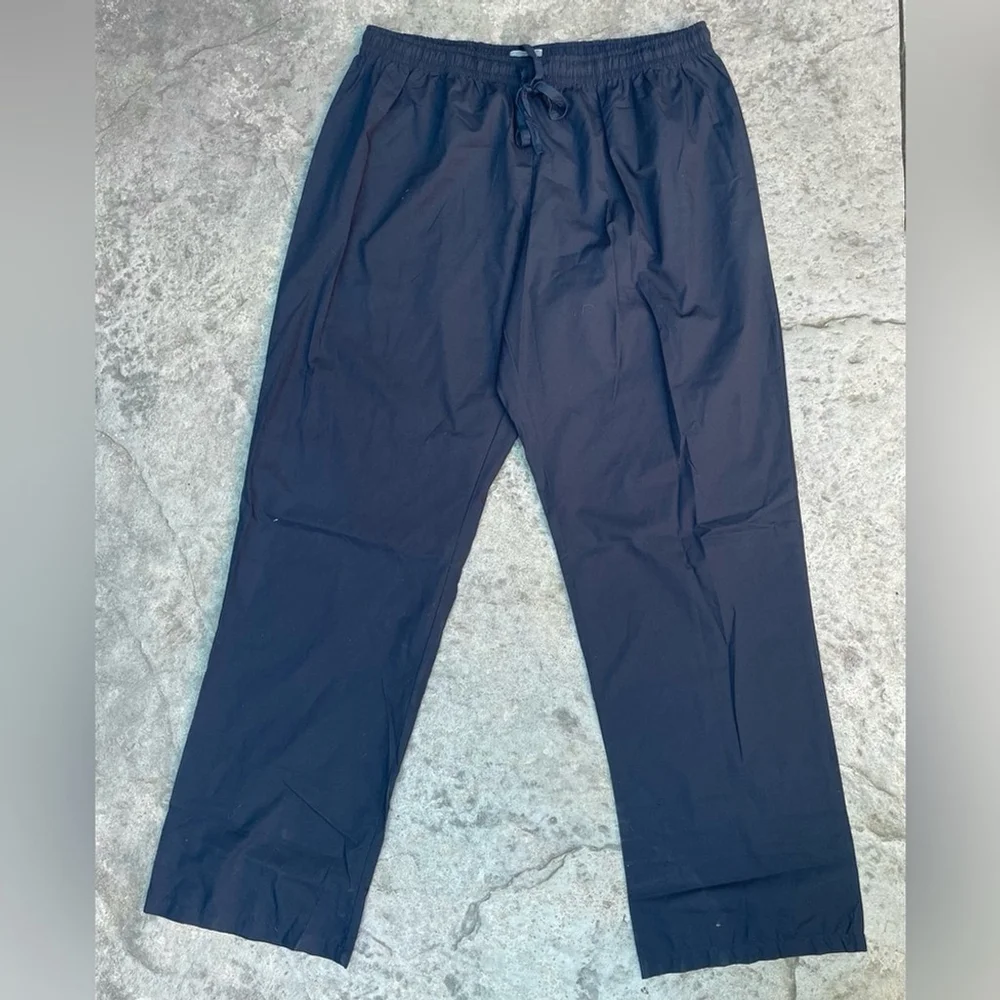 VAN LAACK  MENS LOUNGE PANTS WITH DRAWSTRING WAIST navy blue